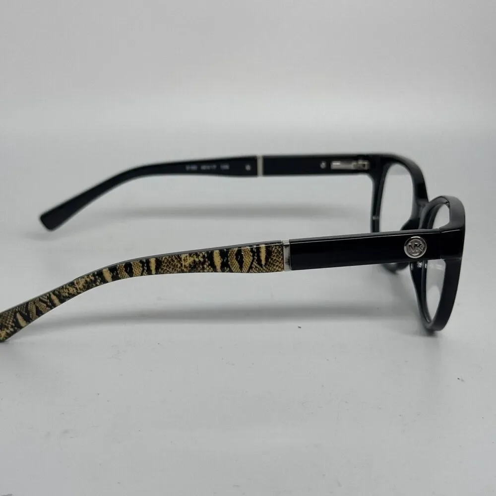 Michael Kors MK 4032 Rania III 3168 Womens Black‎ Round Eyeglasses 49-17 H1903